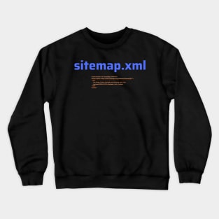 Sitemap XML Crewneck Sweatshirt